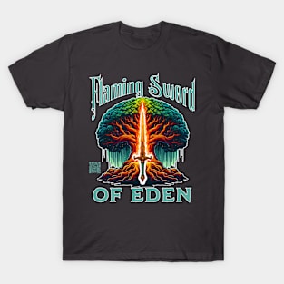 Flaming Sword Of Eden T-Shirt